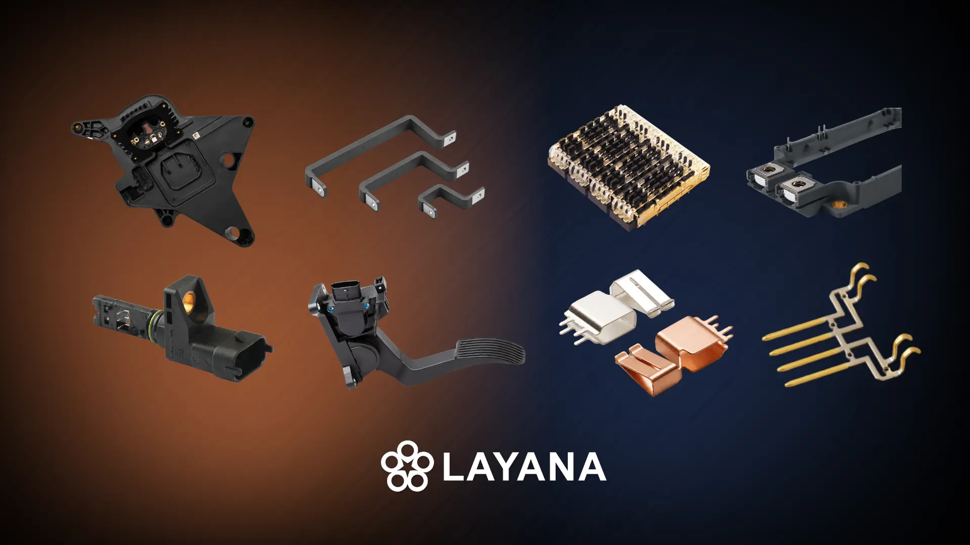 Repräsentative Layana-Muster für das Stanzen, Umspritzen, Umspritzen und Zusammenbauen von Automobilmetallen