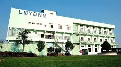 Layana 位於台灣的首座三層樓1,800平方公尺廠房，1990年完工。