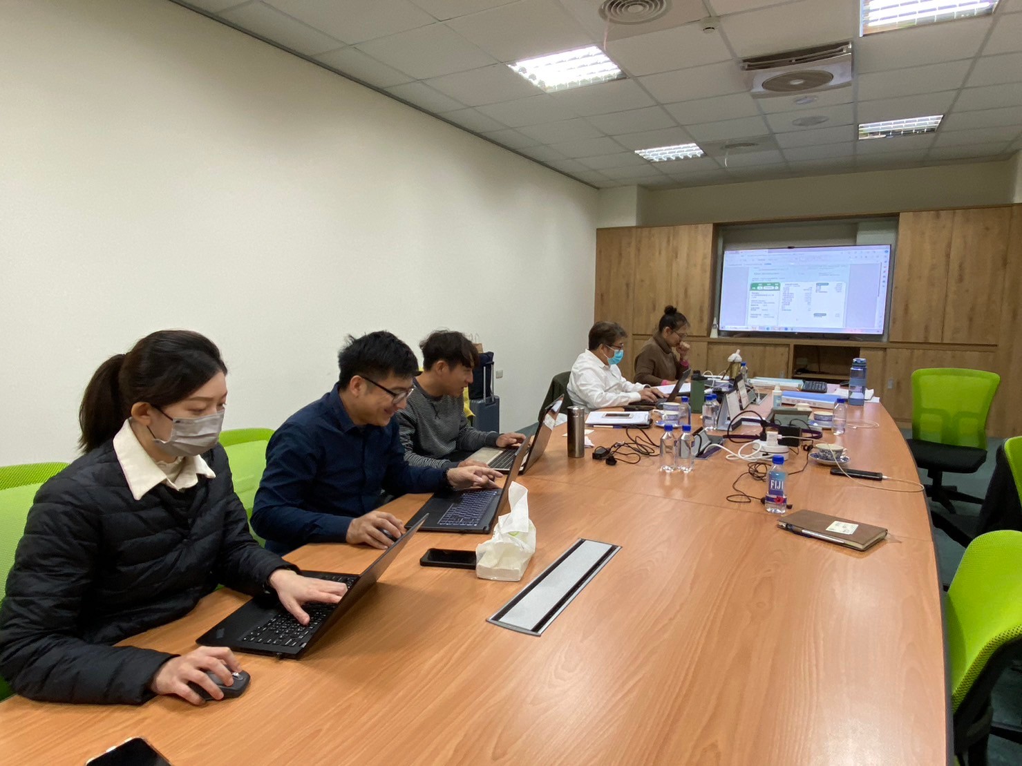 Layana ISO 14064-1外部溫室氣體驗證審核會議。