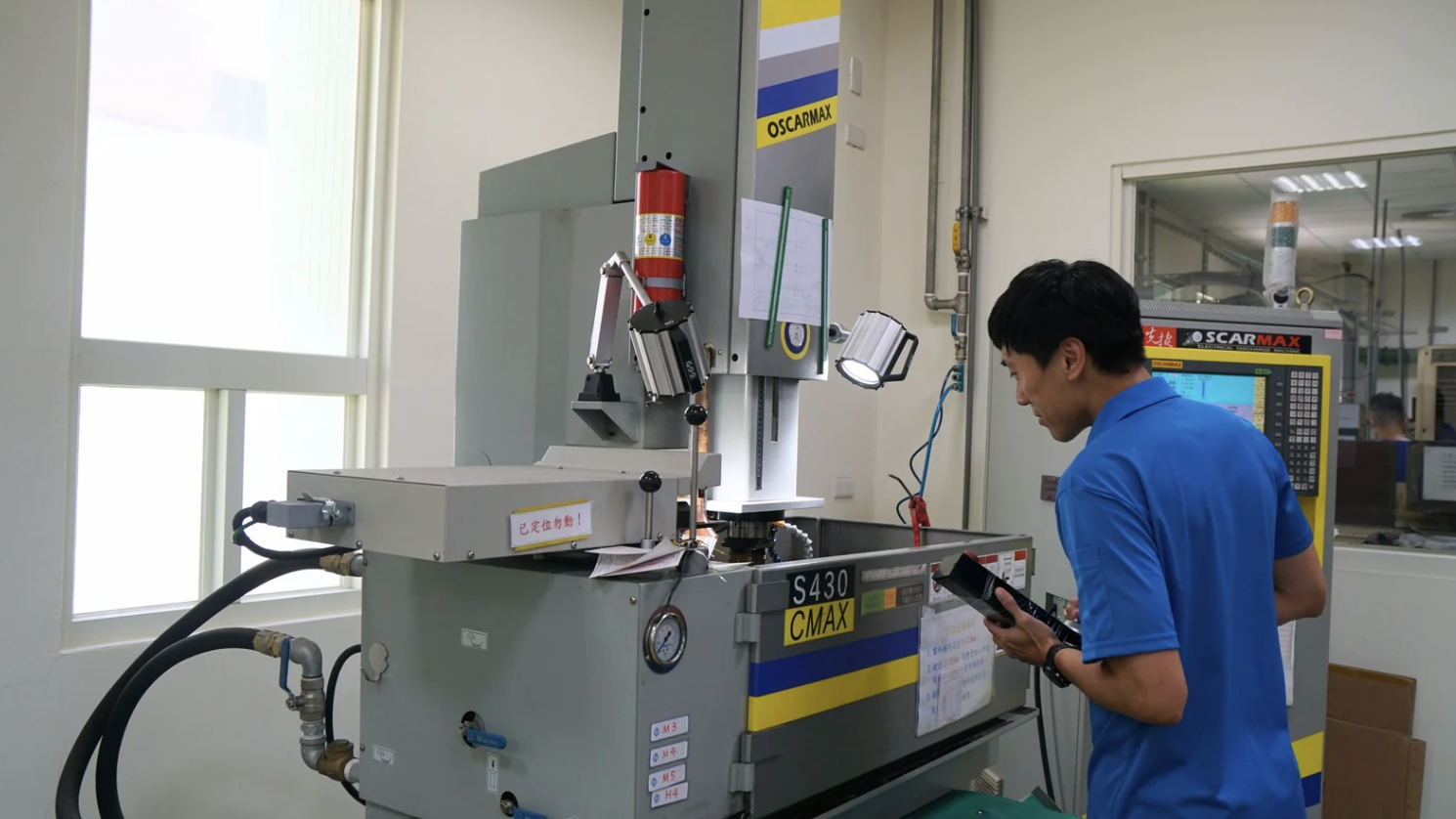 EDM machine for prototype tooling